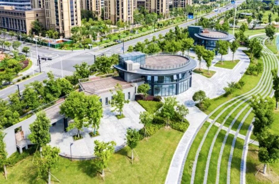 城市形象光景新 确权登记在进行：智慧新天地沿江绿化及周边整治工程