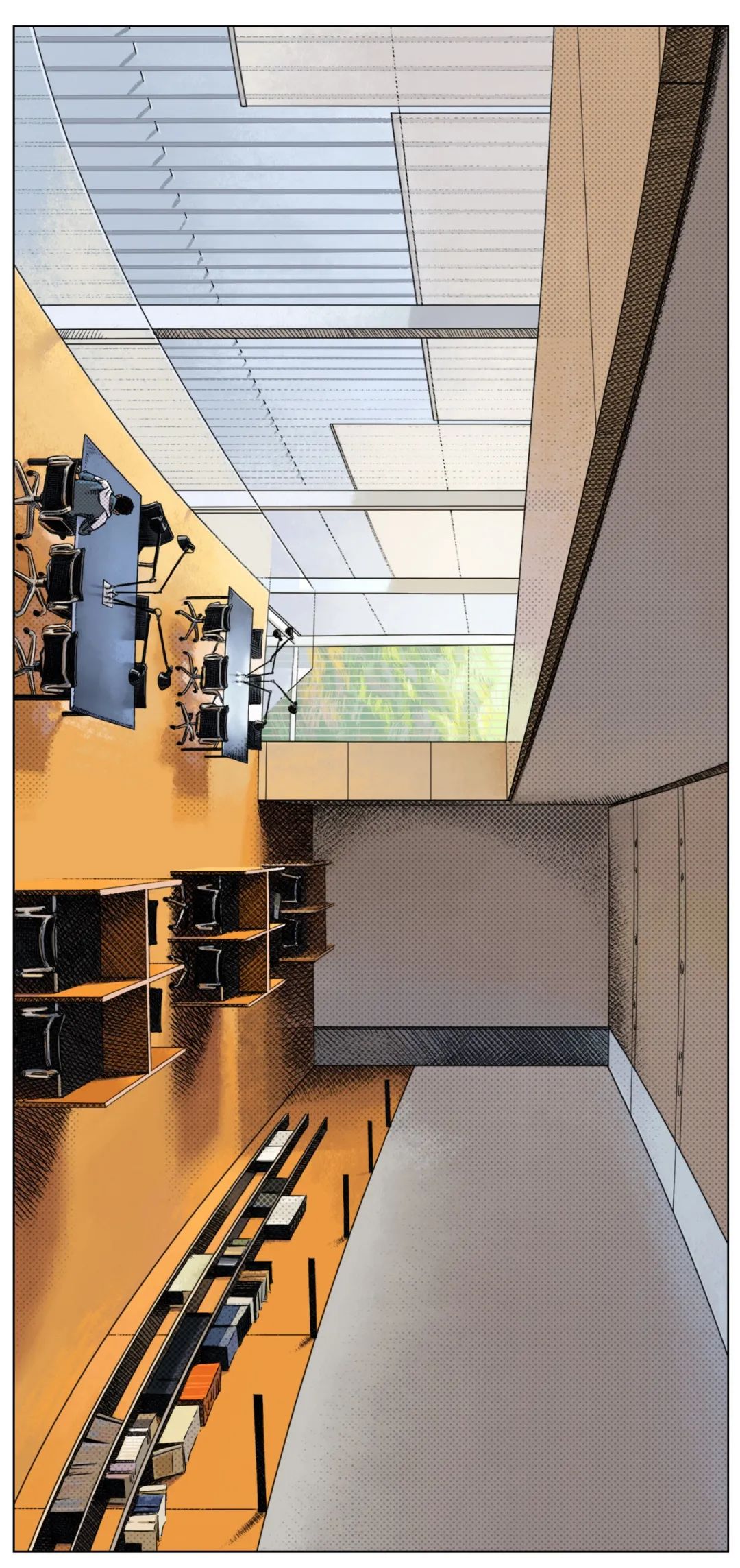 法隆寺宝物馆 | 建筑漫画
