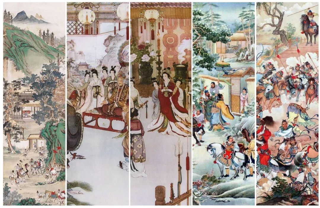 传世彩绘四大名著，古今大师绘就，每一笔都是故事，珍藏传家