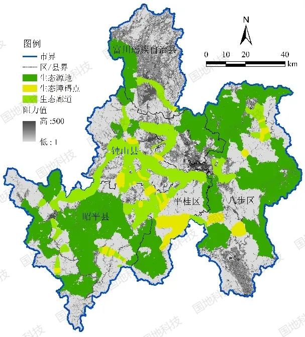 山地与平原城市生态安全格局构建及修复区域识别研究