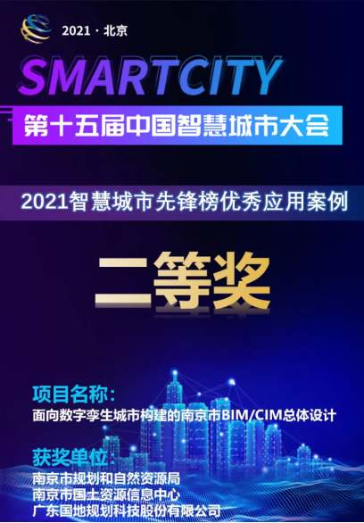 智慧城市先锋榜优秀案例｜数字孪生与BIM/CIM总体设计