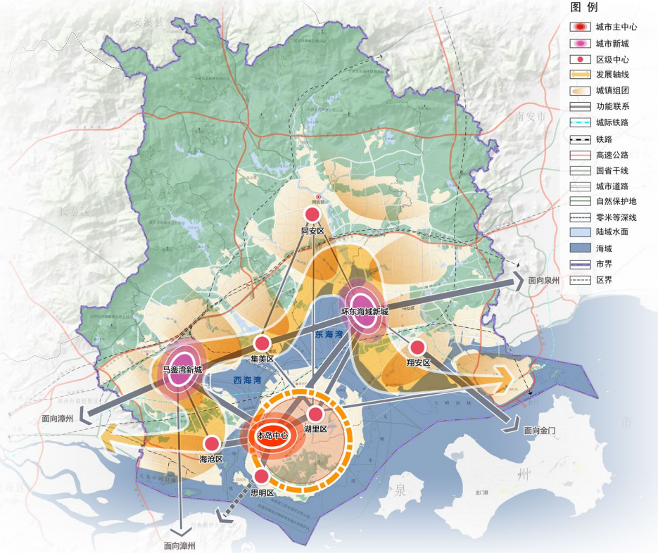 最新发布：厦门市国土空间总体规划（2020-2035年）草案公示