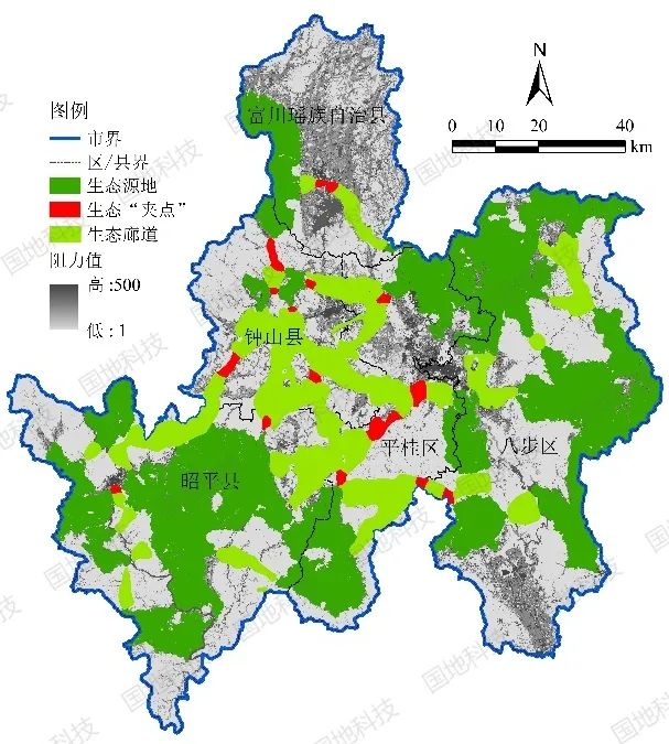 山地与平原城市生态安全格局构建及修复区域识别研究