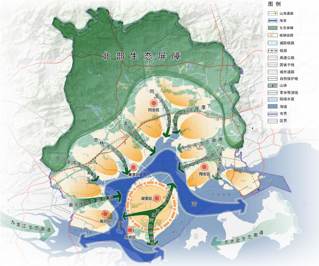 最新发布：厦门市国土空间总体规划（2020-2035年）草案公示