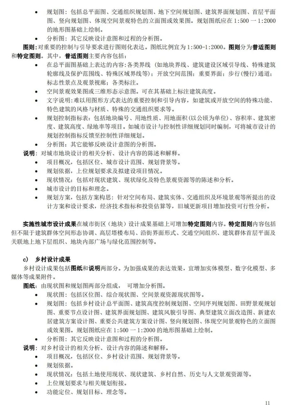 全国首个：浙江省国土空间设计（城市设计、乡村设计）技术指南征求意见
