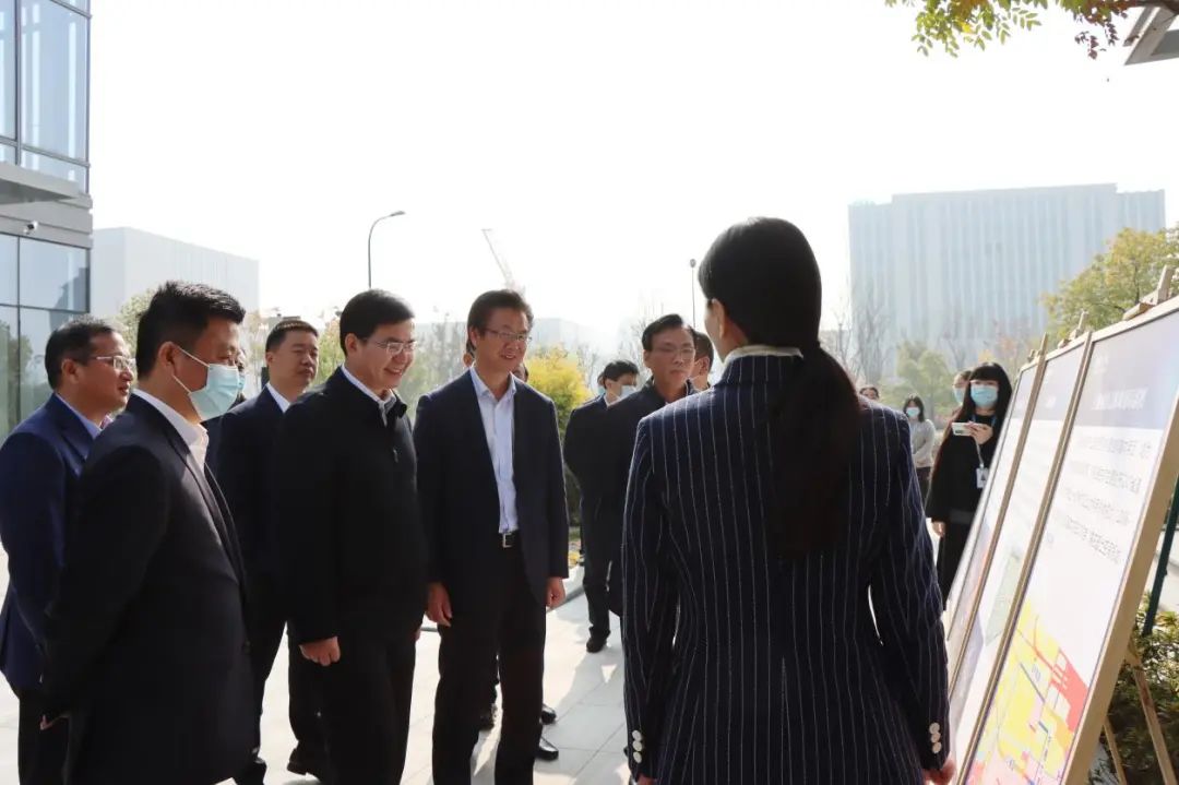 省自然资源厅党组书记、厅长陈龙赴余杭调研
