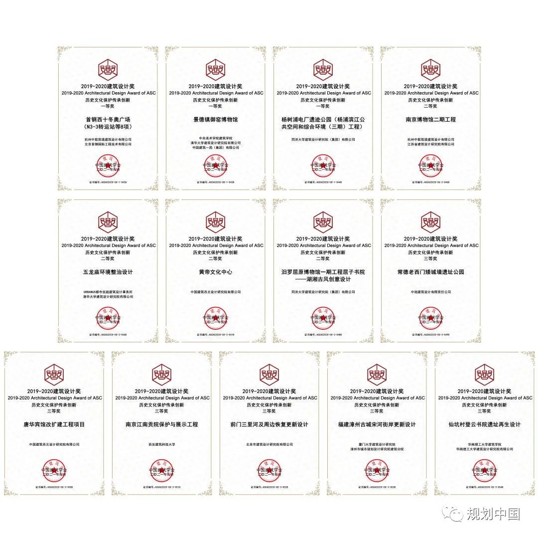 2019-2020建筑设计奖“历史文化保护传承创新专项”获奖项目学术研讨会成功举办