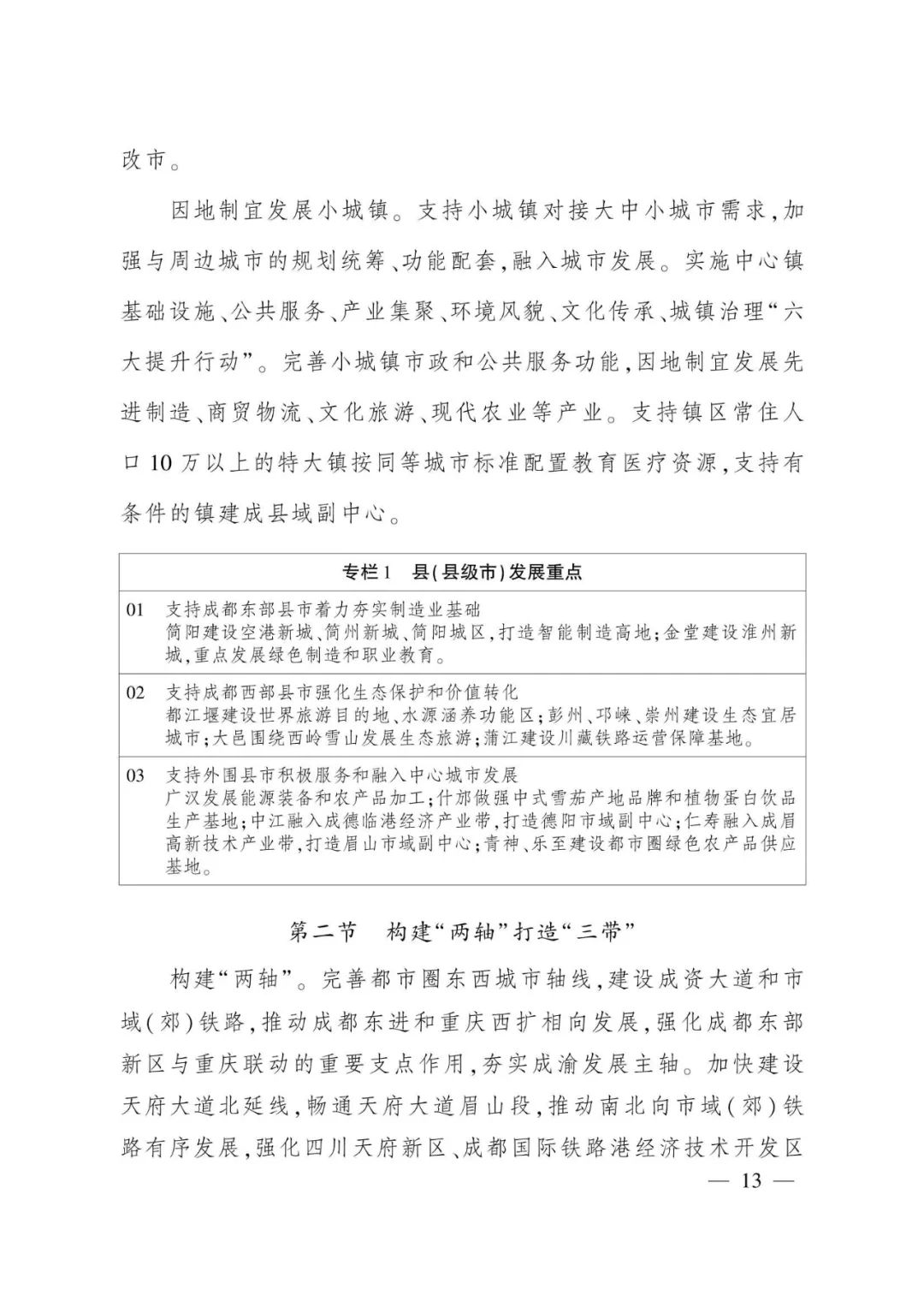 《成都都市圈发展规划》全文发布