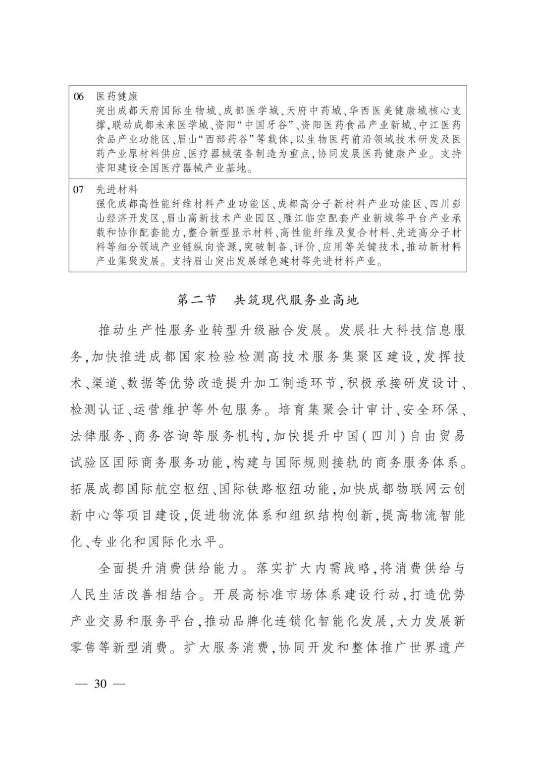 《成都都市圈发展规划》全文发布