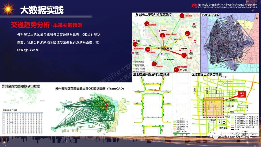 大数据应用实践—郑州市中央文化区核心板块综合交通专项规划丨城市数据派