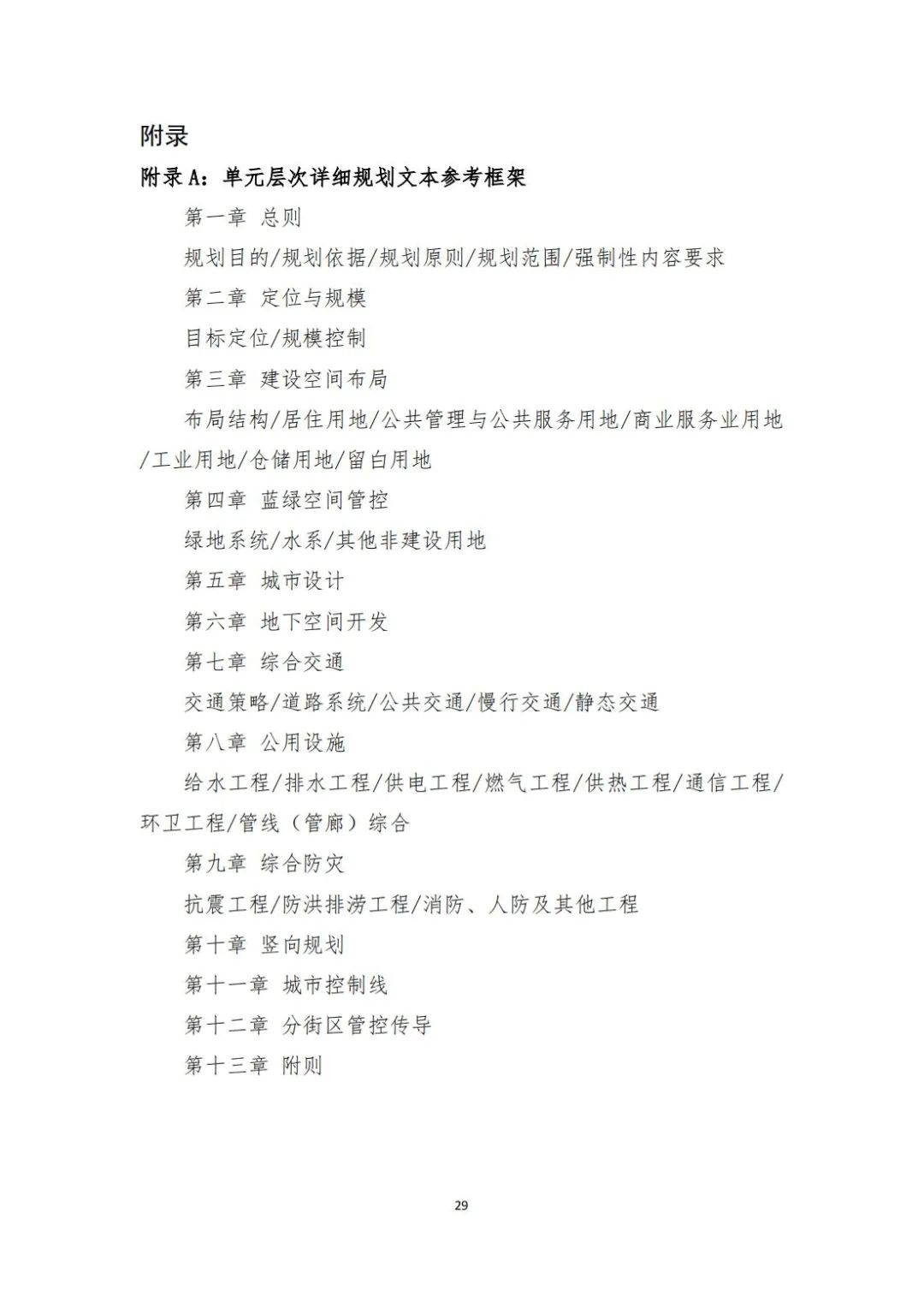 城镇开发边界内详细规划编制指南来了