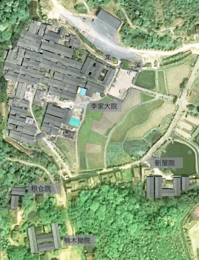 湘江祁阳段风土建筑聚落形态及空间形制特征研究——以龙溪李家大院为例
