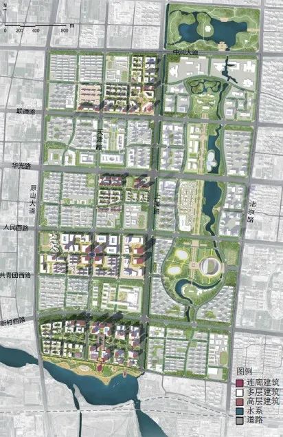 低碳导向下的淄博市中央活力片区城市设计 低碳导向下的淄博市中央活力片区城市设计