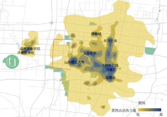 低碳导向下的淄博市中央活力片区城市设计 低碳导向下的淄博市中央活力片区城市设计