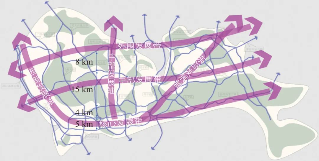 从增量规模扩张到存量集约高效:新时期深圳干线道路网转型规划的思考与实践 从增量规模扩张到存量集约高效:新时期深圳干线道路网转型规划的思考与实践