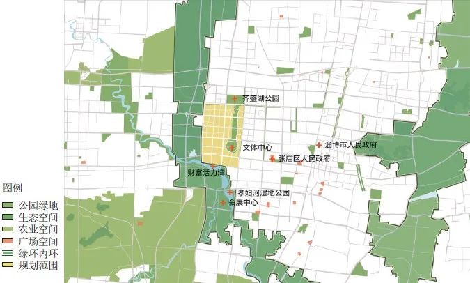 低碳导向下的淄博市中央活力片区城市设计 低碳导向下的淄博市中央活力片区城市设计