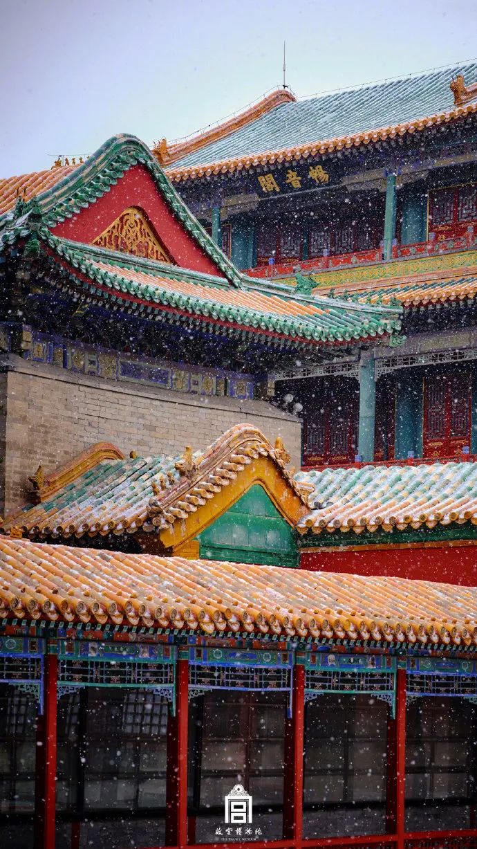 2022年故宫的第一场雪，与君共赏！