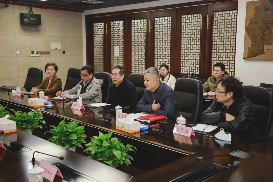 杨浦区区委副书记周海鹰一行赴规划院走访调研 杨浦区区委副书记周海鹰一行赴规划院走访调研