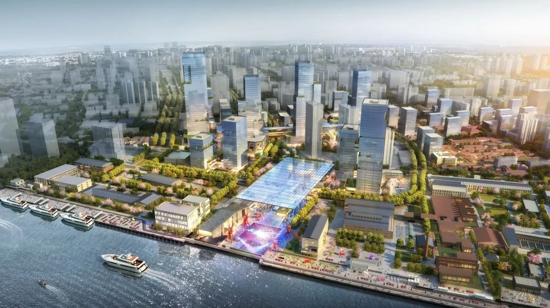 “工业锈带”转型“生活秀带”：上海杨浦滨江船厂地区城市设计