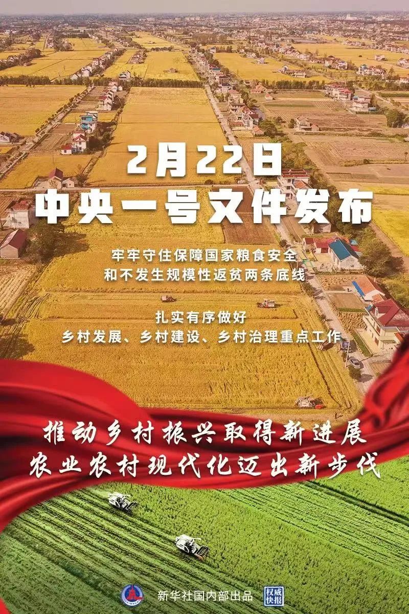 2022年中央一号文件发布！
