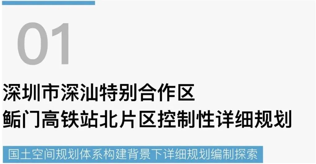深圳市第19届优秀城市规划设计奖（2021年度）—深规院二等奖项目