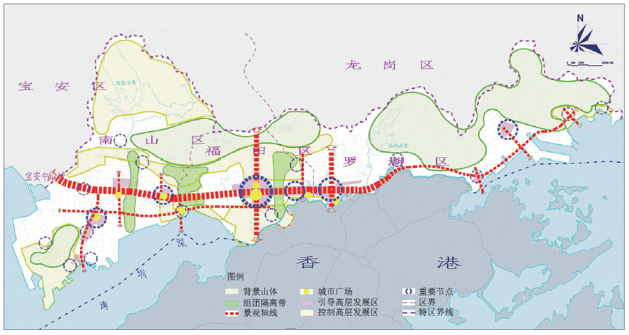 空间规划体系重构背景下深圳总体城市设计探索