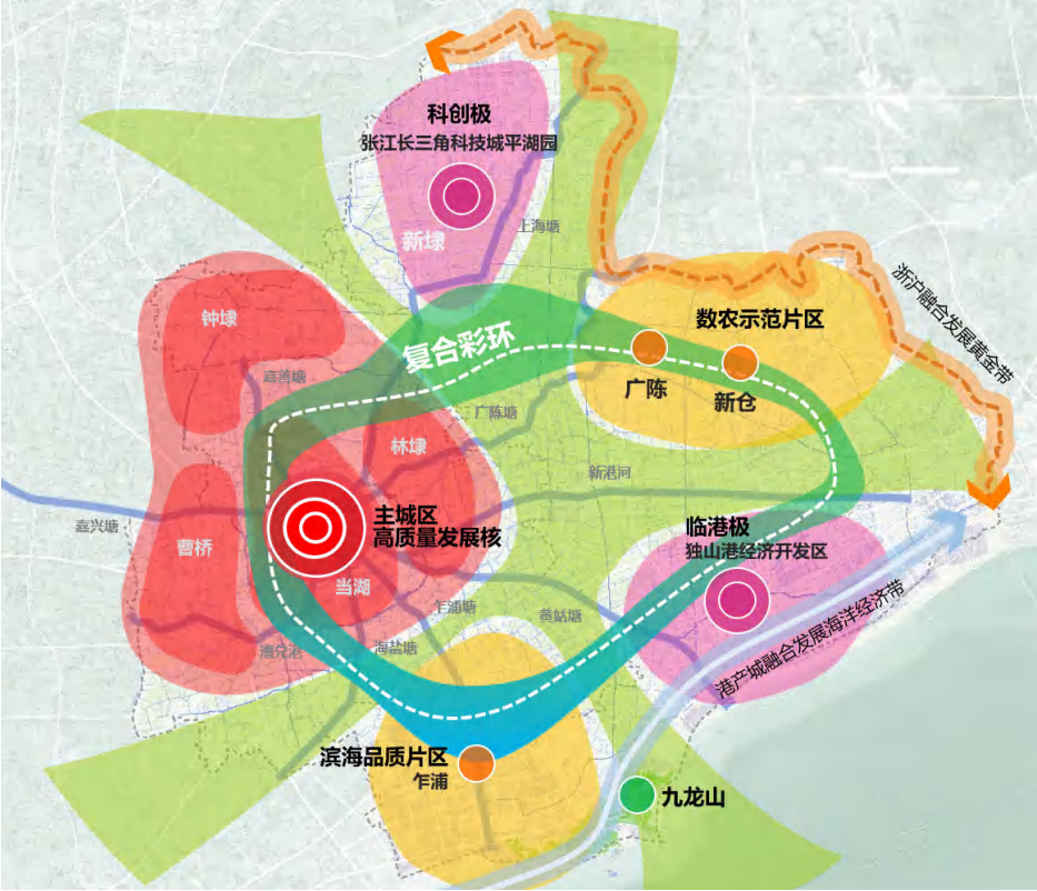 县级市总体城市设计：平湖市总体城市设计（征求意见稿）发布，附PDF下载~