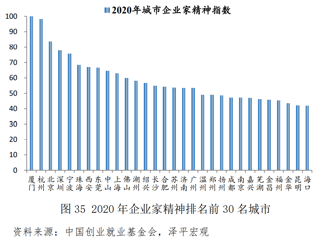 中国青年创业发展报告（2021）