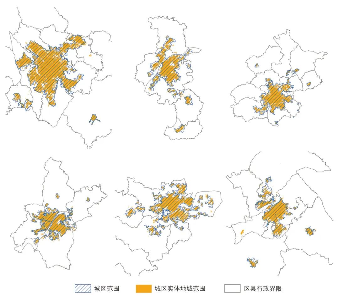 【文章导读】“城区范围”概念解析及其确定方法探讨——以115个城市为实践对象 【文章导读】“城区范围”概念解析及其确定方法探讨——以115个城市为实践对象