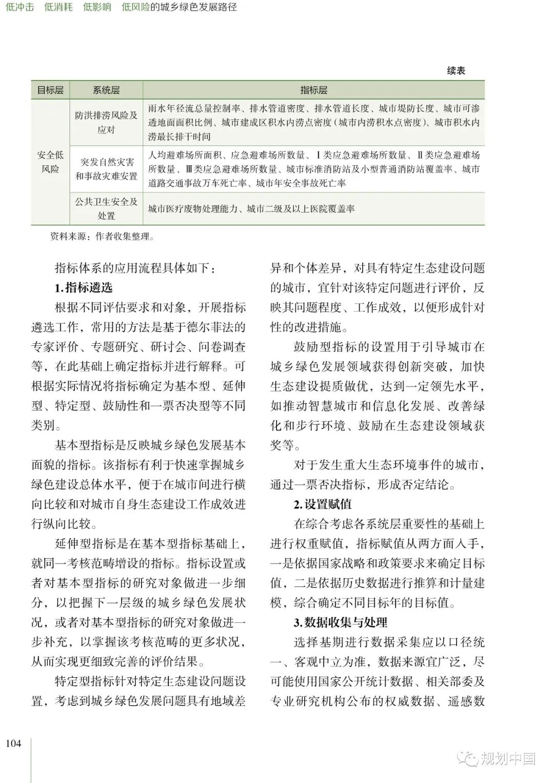 荐书丨《低冲击 低消耗 低影响 低风险的城乡绿色发展路径》