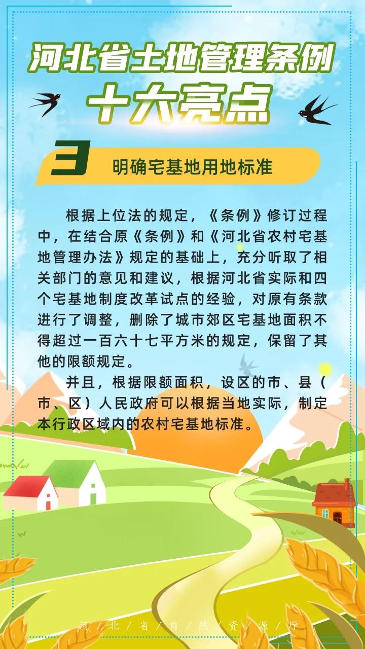 速览《河北省土地管理条例》十大亮点
