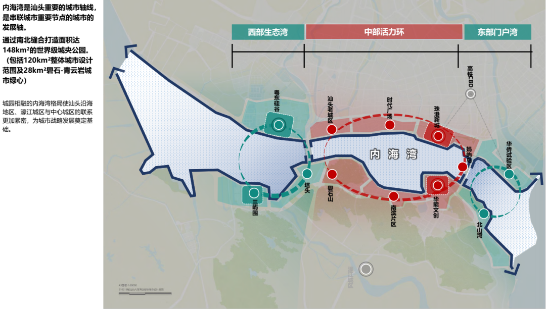 成果公示：山水鮀城，活力内湾——汕头内海湾地区整体城市设计（公示稿）