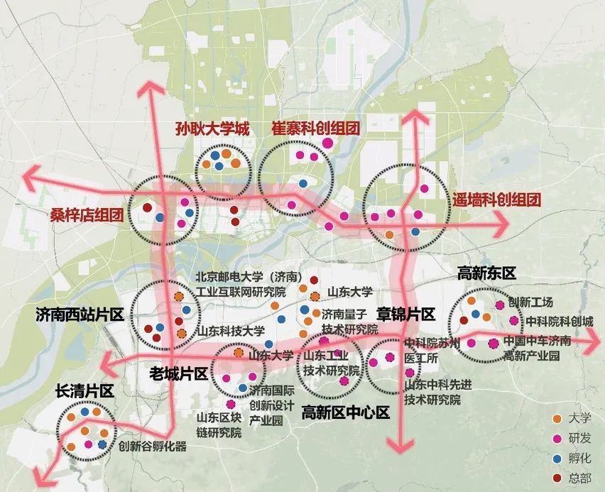 国家战略新区新探索:济南新旧动能转换起步区空间战略 国家战略新区新探索:济南新旧动能转换起步区空间战略