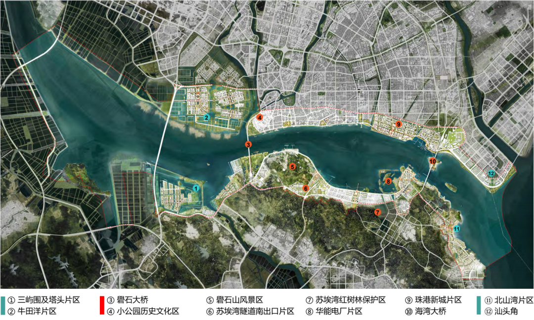 成果公示：山水鮀城，活力内湾——汕头内海湾地区整体城市设计（公示稿）