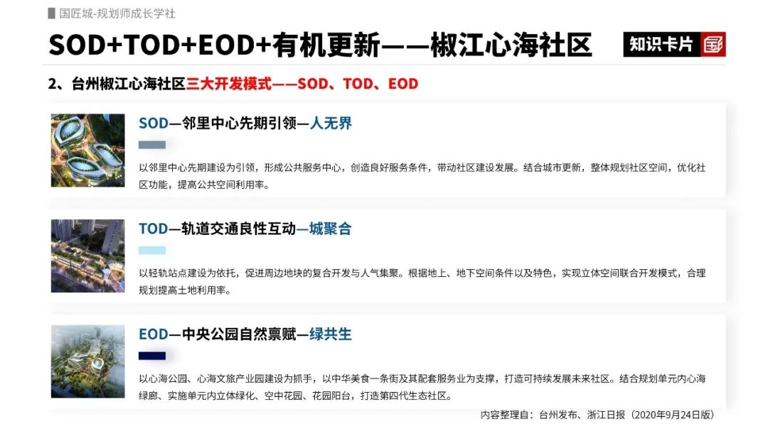 结合SOD、TOD、EOD模式，这两个“未来社区”案例分享给你