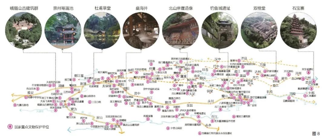 杜春兰 陈丹阳 | 景观视野下巴蜀地区典型线性文化遗产体系研究