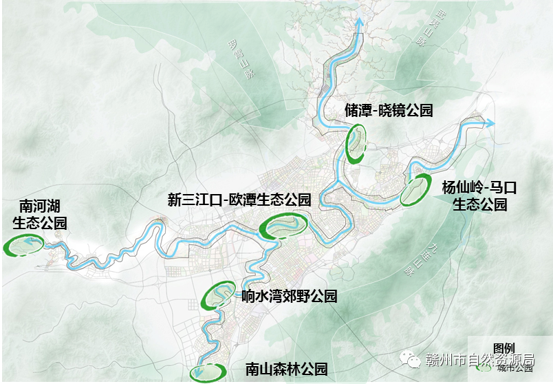 规划解读：赣州市“百里滨江生态绿廊”详细设计