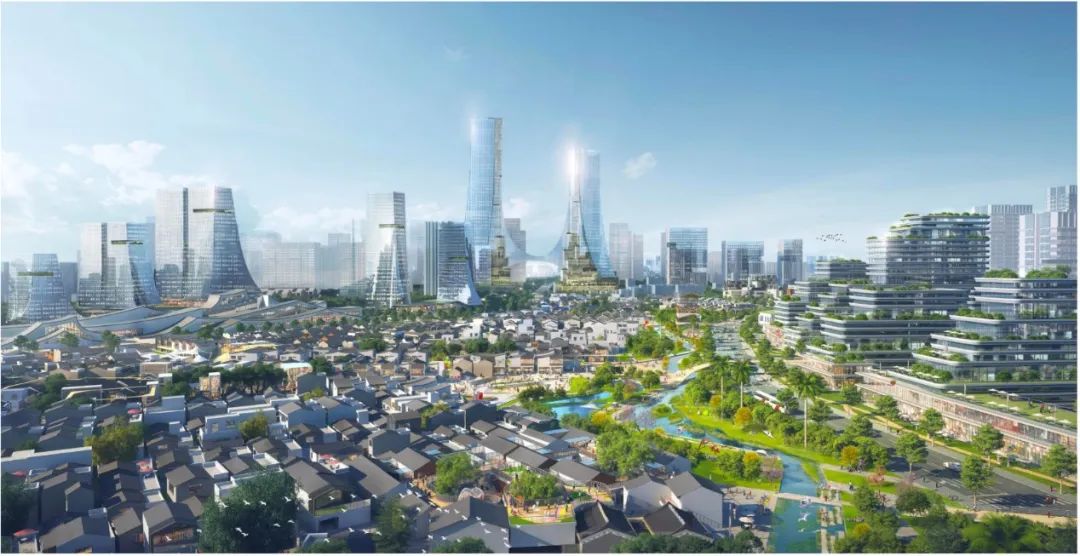 城市更新下的城市设计案例：沙井大街片区重点城市更新单元城市设计