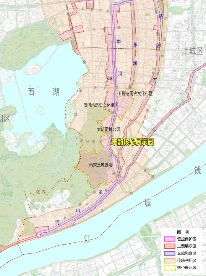 《杭州大运河国家文化公园规划》系列报道之五：皇城宋韵探风雅 千年运河汇古今︱上城篇