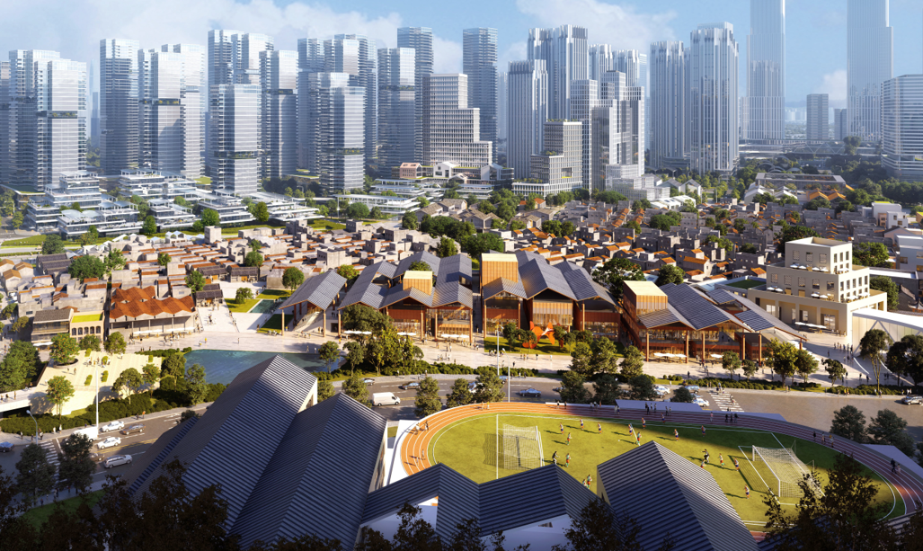 古墟复兴：《沙井大街片区重点城市更新单元城市设计》一等奖方案