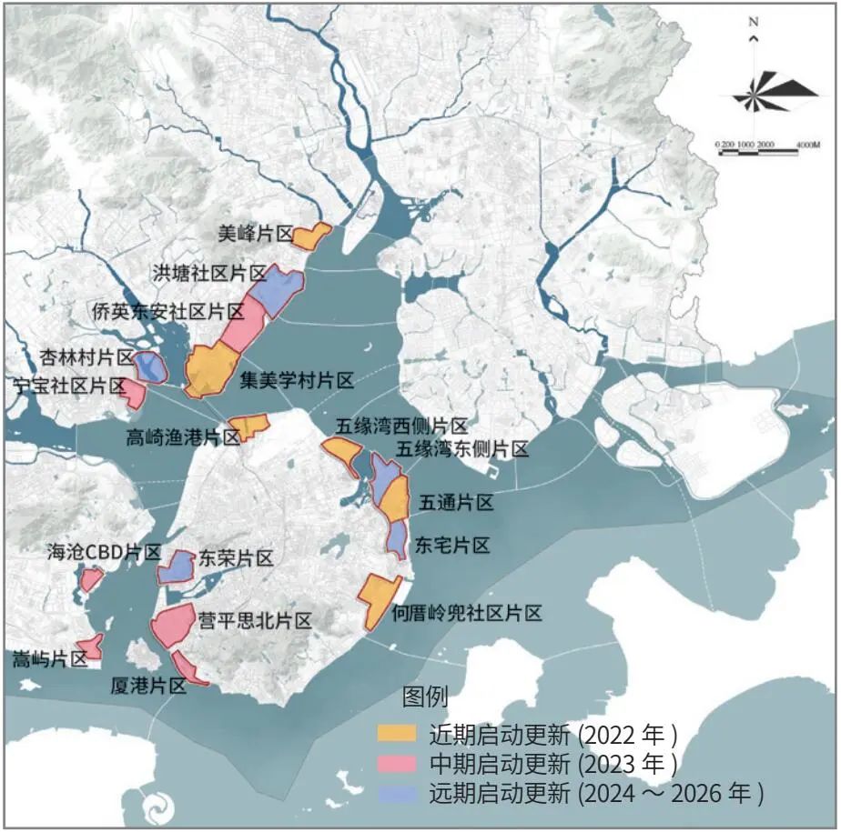 厦门市滨海空间更新潜力评估与更新策略