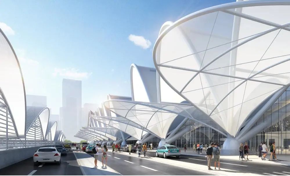 大潮起珠江,弄潮正当时|南沙站建筑概念方案设计 大潮起珠江,弄潮正当时|南沙站建筑概念方案设计