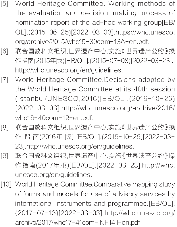 遗产大会观察|浅议2021年版《实施〈世界遗产公约〉操作指南》修订 遗产大会观察|浅议2021年版《实施〈世界遗产公约〉操作指南》修订