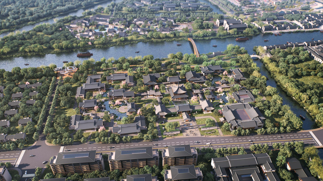 城市设计：10.8km²整体策划，16个重点地块！大运河国家文化公园（临平段）核心区城市设计方案正式发布