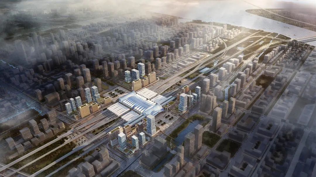 大潮起珠江,弄潮正当时|南沙站建筑概念方案设计 大潮起珠江,弄潮正当时|南沙站建筑概念方案设计