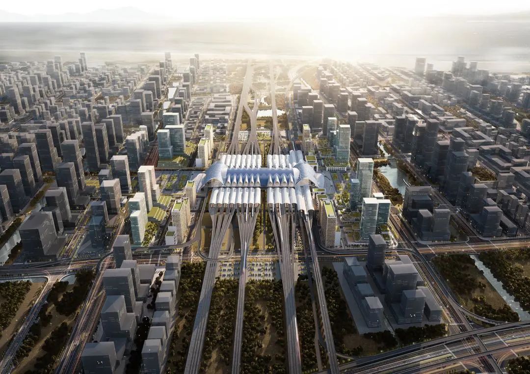 大潮起珠江,弄潮正当时|南沙站建筑概念方案设计 大潮起珠江,弄潮正当时|南沙站建筑概念方案设计