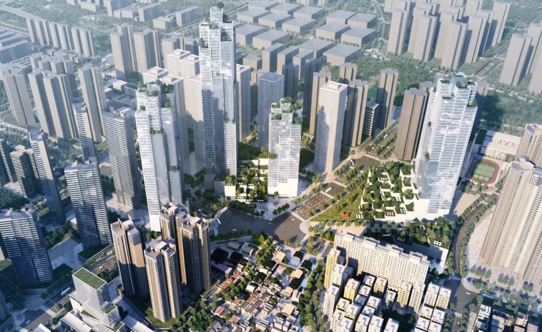 城市更新下的城市设计案例：沙井大街片区重点城市更新单元城市设计