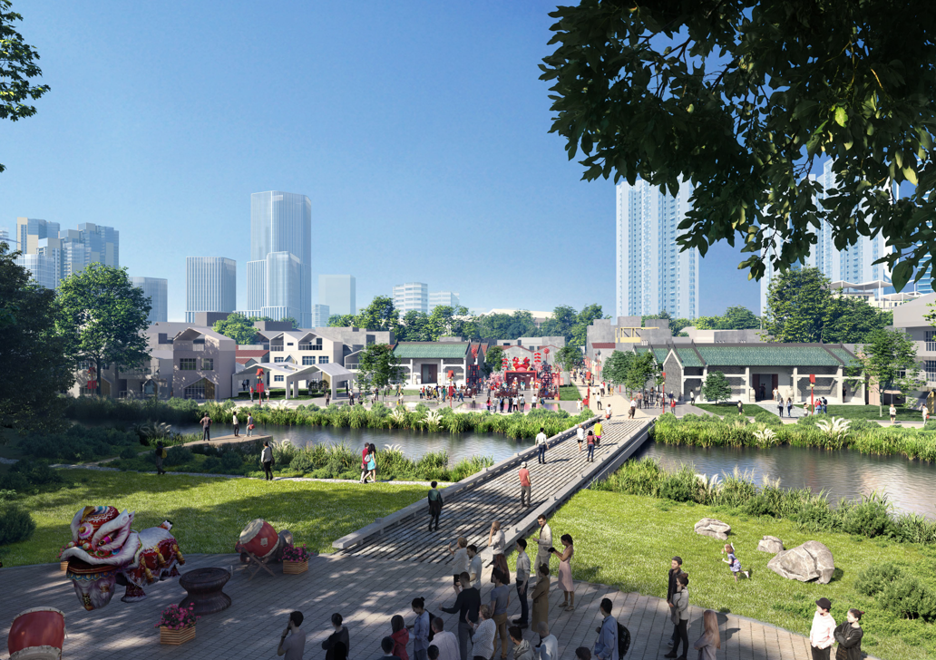 古墟复兴：《沙井大街片区重点城市更新单元城市设计》一等奖方案