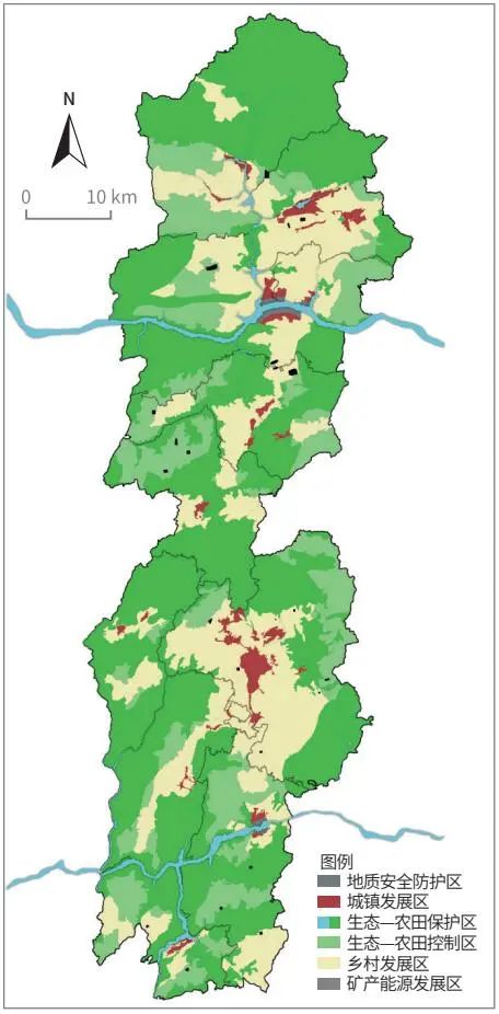 山地地区县级国土空间总体规划分区划定路径——以湖北巴东县为例