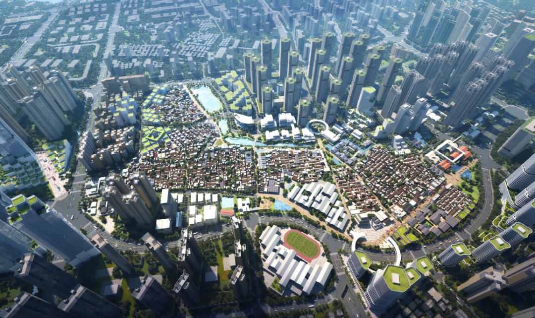 古墟复兴：《沙井大街片区重点城市更新单元城市设计》一等奖方案
